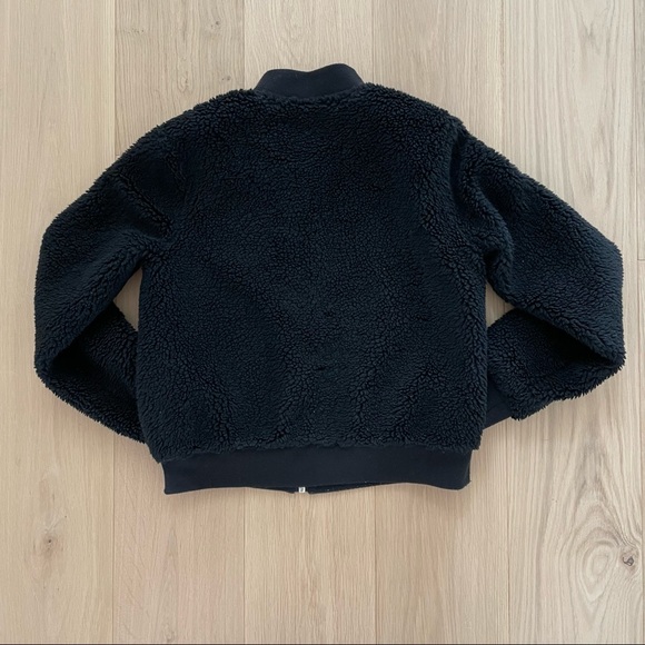 Sherpa Teddy Bomber Jacket - Picture 3 of 6